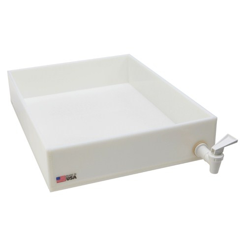 Dynalon 108884-1, 12x16x3" High Density Polyethylene Dispensing Tray