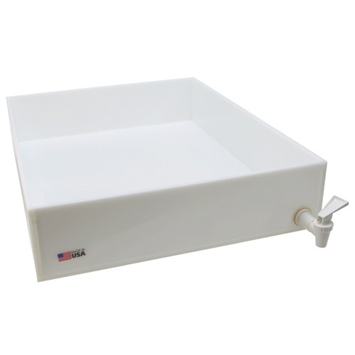 Dynalon 108884-2, 16x20x4" High Density Polyethylene Dispensing Tray