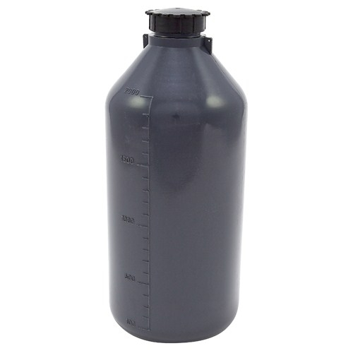 Dynalon 201295-2000, Polyethylene Kartell Narrow Grey Bottle