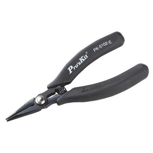 Eclipse Tools 100-007, 5" Needle-nosed Pliers W/ Esd Safe Handle