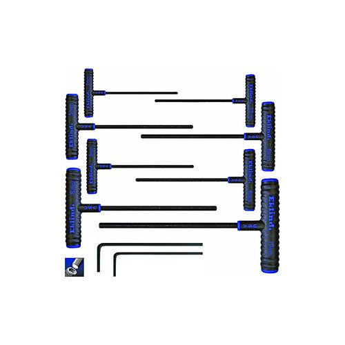 Eklind 64611, Power-t Metric Set Of 10 Hex T-keys With Arm And Stand