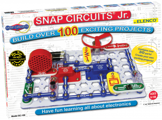Elenco Sc-100, Snap Circuits Jr. 100 Experiments Toy System