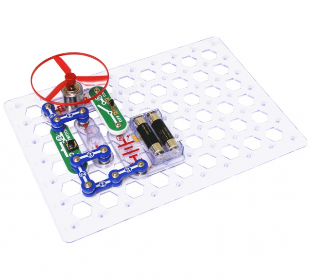 snap circuits flying saucer