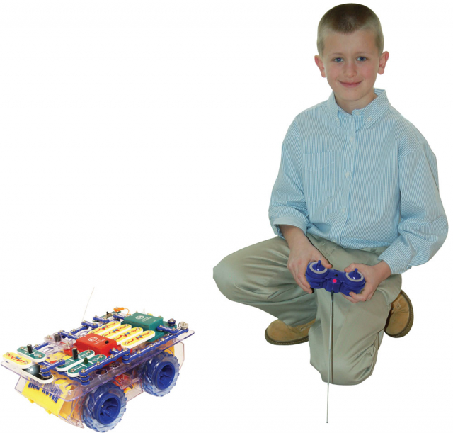 Elenco SCROV-10 Snap Rover Educational Radio Controlled Car for sale online 