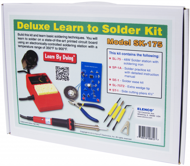 Elenco Sk-175, Deluxe Learn To Solder Kit