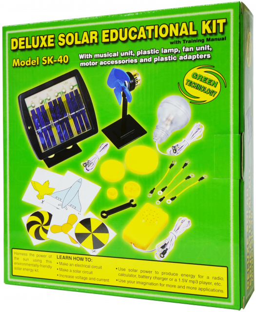 CLASSPACK OF 10 Elenco SK-40 Solar Deluxe Educational Kit Ages 9+ 