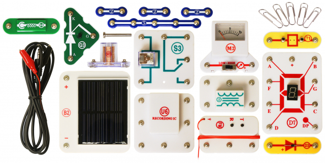 electronic snap circuits 300