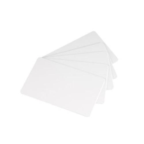 Pack 100 White Blank cards 0.76mm