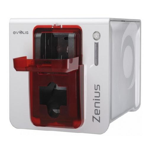 Buy Evolis ZN1H0000RS, Zenius Expert Fire Red Card Printer - Mega Depot