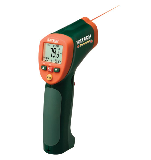 Buy Extech 42540NIST, 161 High Temperature IR Thermometer Mega Depot