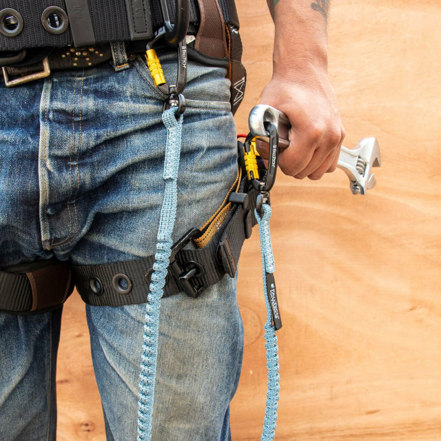 Buy FallTech 5044A1, Premium Tool Tether, Dual Swivel Aluminum