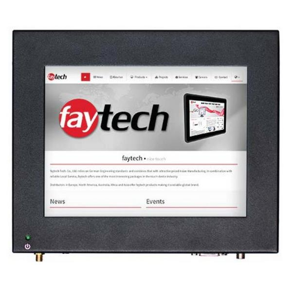 Faytech Ft08j1900w4g64g, 8" Resistive Touch Pc, J1900, 4 Gb Ram