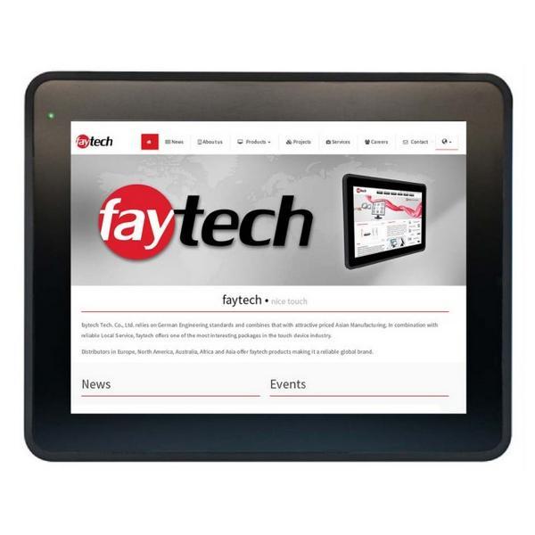 Faytech Ft10j1900w4g64gcap, 10" Capacitive Touch Pc, J1900, 4 Gb Ram