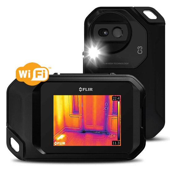 Flir C3, 72003-0303 Pocket Thermal Camera With Wifi Connectivity