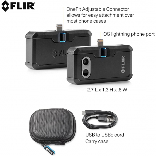 Buy Teledyne FLIR ONE PRO-iOS, 435-0006-03 Thermal Imaging Camera for iOS -  Mega Depot