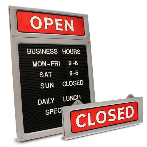 Garvey 098221, Sign, 20.5" X 15", "upscale Business Hours"