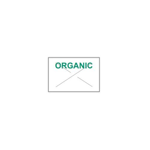 Garvey 1812-03764, Gx1812 White/green "organic" Label