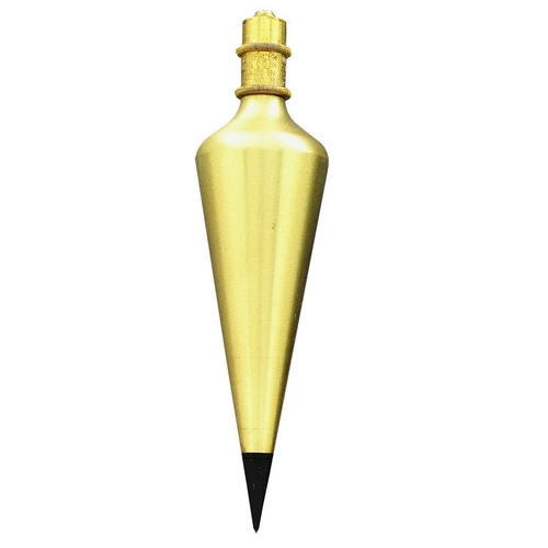 General Tools 800-16, 16 Oz. Brass Plumb Bob