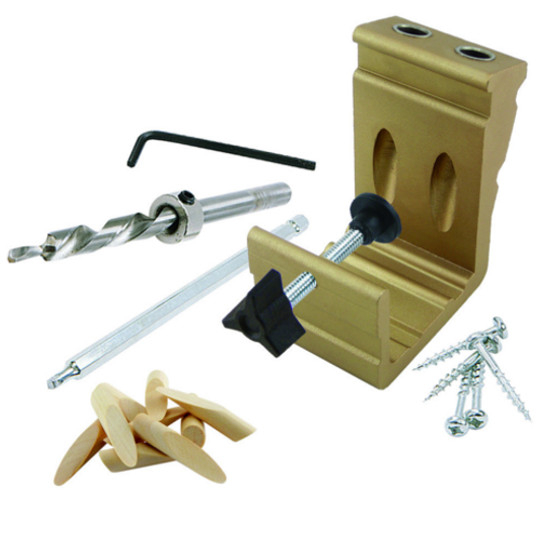 Buy General Tools 850, EZ Pro Deluxe Pocket Hole Jig Kit, (Pack of 2 Kits)  - Mega Depot