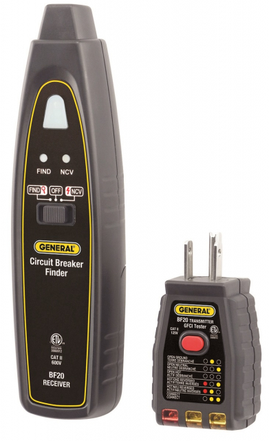 Buy General Tools BF20, Breaker Finder with Detector - Mega Depot