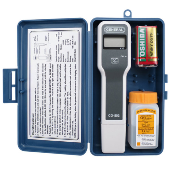 General Tools Co502, Pocket Conductivity Meter With Atc