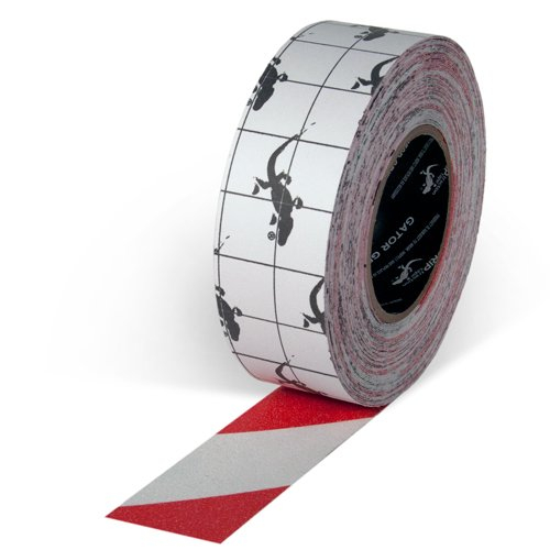 Buy GHS Safety SG3802RW, Gator Grip 2" x 60' Red/White AntiSlip Tape