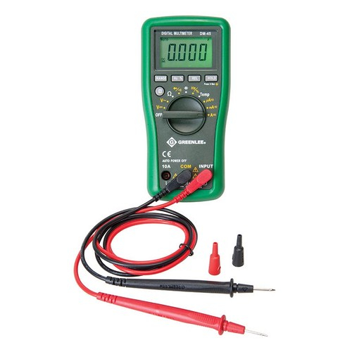 Buy Greenlee 00337, DM45 600V AutoRanging Digital Multimeter Mega Depot