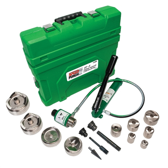 Buy Greenlee 01716, 7310SBSP Speed Hydraulic Knockout Kit Mega Depot