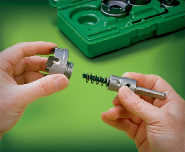 Buy Greenlee 05766, 660 Quick Change Tipped Hole Cutter Kit Mega Depot