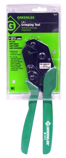 Buy Greenlee 10763, K111 8-1 AWG Crimping Tool - Mega Depot