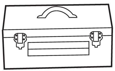 Greenlee 32662, Storage Box For 591 And 592