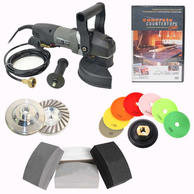 Hardin Brteb680kit, Vsp5 5" Var Speed Polisher, 4" Turbo Wheel