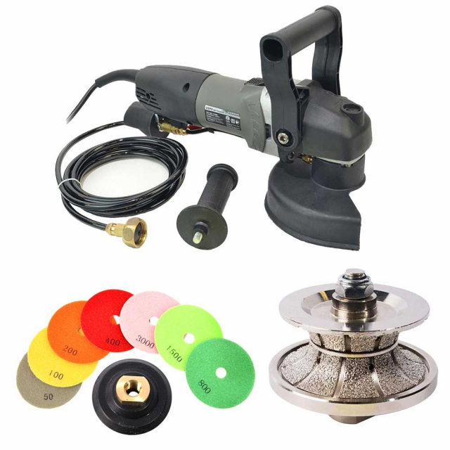 Hardin Brtv30polset, Vsp5 5" Var Speed Polisher, 1-1/4" Full Wheel