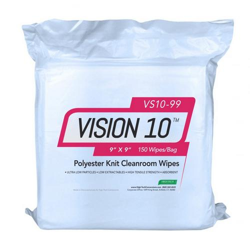 High-tech Conversions Vs10-99, Vision 10 Polyester Knit Wipe, 9" X 9"