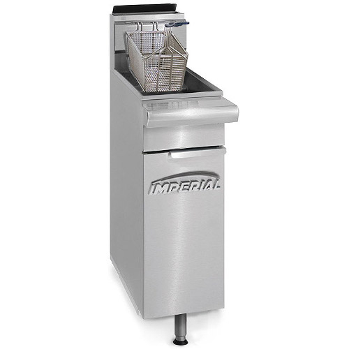 Imperial Irf-25, 25 Lbs Oil Capacity Fryer, Steel Tube Fired Fry Pot