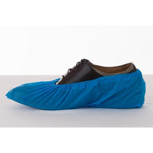 International Enviroguard 3501b, Blue Cpe Shoe Cover, Universal Size