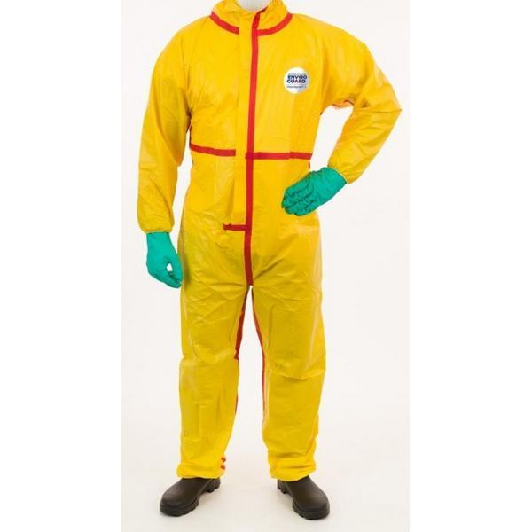 Safety Zone Coverall with Hood and Ankle Cuffs One Suit Size 2XL