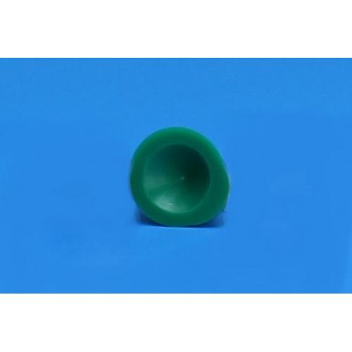 Case of 1000 Green J.G 12mm Diameter Finneran Associates Inc. JG Finneran 5003-12G Polyethylene Versa Vial Plug 