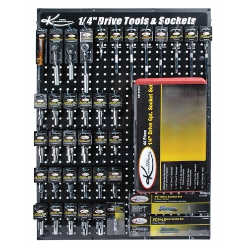 K Tool International Kti0805, 1/4" Drive Tool Display Board