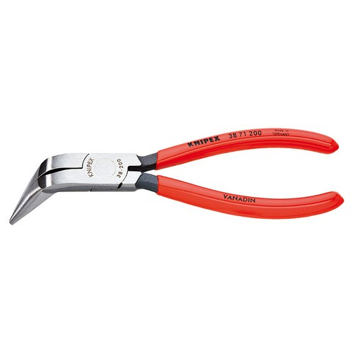 Knipex 38 71 200, Mechanics Pliers With Half-round Jaws