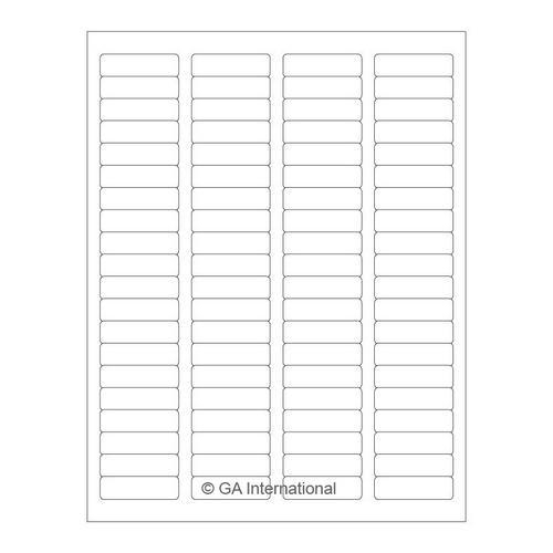 Labtag Aka-13wh, Autoclave Labels For Laser Printers 1.75" X 0.5"