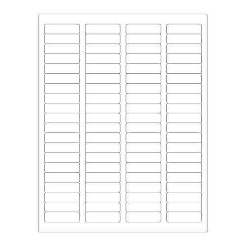 Labtag Cl-13t1-wh, Cryo Lazrtag Label, 1.75" X 0.5", White