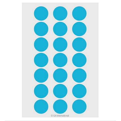 Buy LabTAG LT19BL, Cryogenic Label Cryogenic Color Dot 0.75" Mega Depot