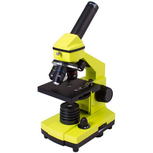 Levenhuk 69069, Rainbow 2l Plus 64-640x Lime Microscope