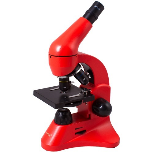 Levenhuk 69075, Rainbow 50l 40-800x Orange Microscope