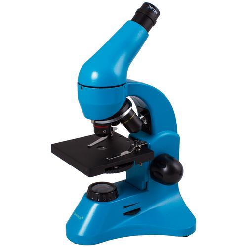 Levenhuk 69078, Rainbow 50l Plus 64-1280x Azure Microscope