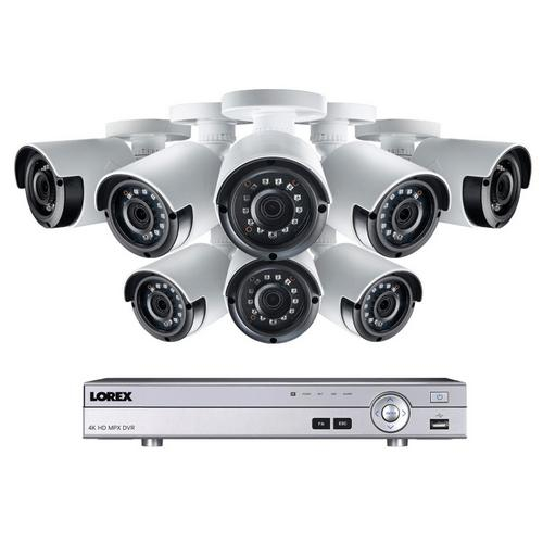 Lorex 2kmpx88, 2k Hd 8 Channel Security System With 8 Outdoor Cameras