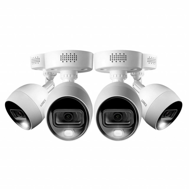 Buy Lorex C883DA-4PKA, 4K Ultra HD Active Deterrence Security Camera ...