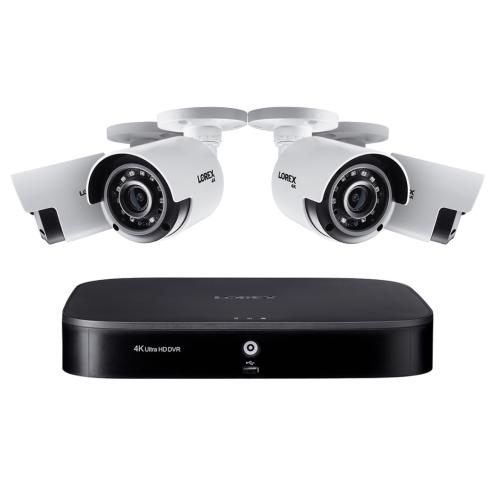 Lorex Dk181-48ca-w, 8 Channel Security System With 4 Cameras, 1 Tb Hdd