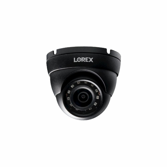 Lorex E581cdb-w, Hd Ip Dome Camera With Color Night Vision, 5mp